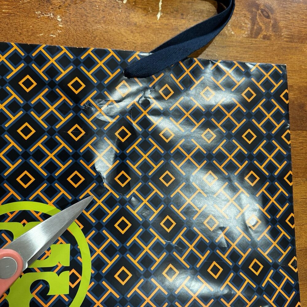 Tory Burch Large Gift Shopping Tote Bag Authentic 16 x 12" x 6" - Picture 8 of 10